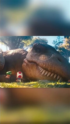 😁BEBE MARIO MOLESTA AL TIRANOSAURIO REX