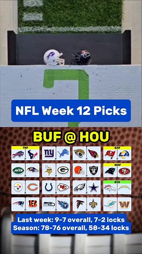 I used a paper football to pick each NFL game in week 12! #nfl #nflpicks #nfl2025 #nflteams #paperfootballguy #nflfootball #paperfootball #nflfans #nflplayoffs #superbowl | Paper Football Guy