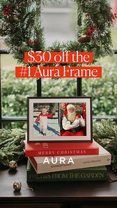 An Aura frame is the gift everyone on your list is sure to love. Shop our Annual Holiday Sale for $30 off our #1 ranked digital frame by Wirecutter. | Aura Frames