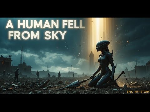 Her Spear Broke, Hope Was Lost—Until a Human Fell from the Sky | Epic HFY Sci-Fi Story.