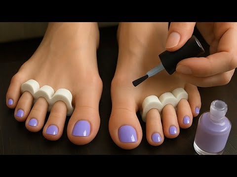 DIY Pedicure at Home | Natural Nude Pedicure Step by Step