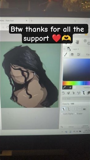 I use Kleki for anyone wondering #drawing #doodle #art #thankyou #doodleart