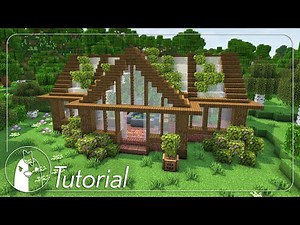 Simple Spruce Greenhouse | Minecraft Tutorial