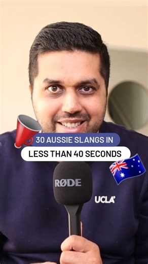 86K views · 413 reactions | 30 Australian Slang in Less than 40 seconds, actually  #Australianslang #slangwords #australian | Overseas Students Australia | Facebook