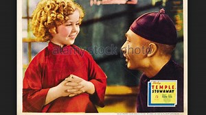 Stowaway 1936 , Shirley Temple, Robert Young, Alice Faye, Eugene Pallette, J. Edward Bromberg, (Eng).