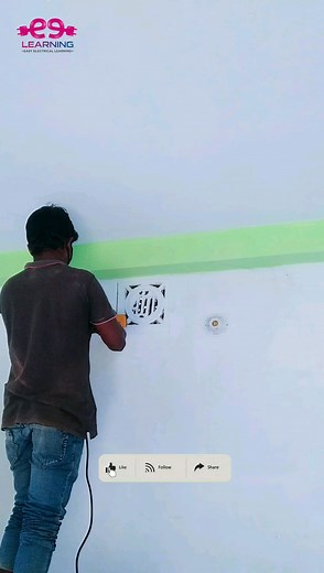 6.5K views · 44 reactions | Exhaust Fan Install #exhaustfanfitting #reel #reelviedo #viralreels #electricalwork #exhaustfan | EE learning | Facebook