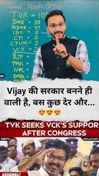 Thalapati Vijay is now all set 🔥 😍CPI, along with CPI(M) and VCK, extended support to the TVK