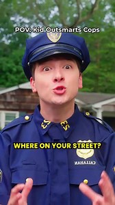 Kid outsmarts police 😂