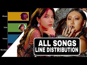 MAMAMOO - All Songs Line Distribution [Mr. Ambiguous to Goodnight]