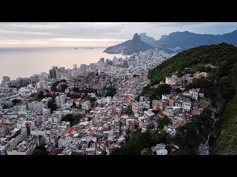 [Drone VDA 4K] Contraste Urbano - Rio de Janeiro X Favelas