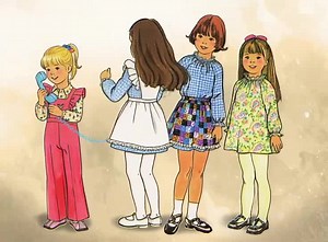 1970s Simplicity 7198: Child's Pinafore, Pants, Bib & Dress Pattern - Size 5 - Etsy