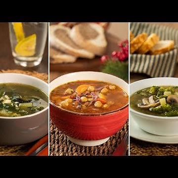 3 Sopas Fáciles