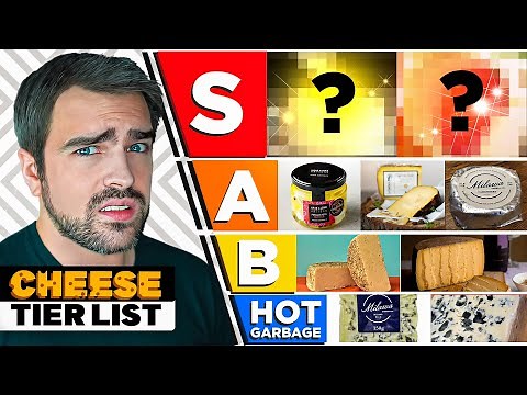 I Tried EVERY Cheese And It Got Progressively Worse! - The Definitive Cheese Tier List