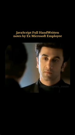 Nvidia👾 on Instagram: "Full Java Script notes in Telegram. So many of my followers asked for their interview preparation on Java script so heres the best hand written notes for learning and revision of whole concept in mannered way to grasp and interviews. Follow @developers_route for more. Keywords:- [INTERVIEW, questions, answers, internship, job, placement, java, javascript, developer, software, google, course, web development, full stack, college student] Tags:- #coding #computerscience #ja