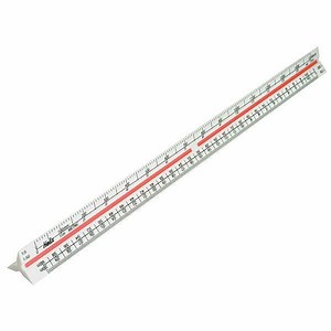 Helix K93070 Triangle Scale Ruler, 30cm