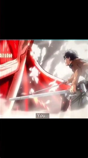 Eren Faces the Colossal Titan 😱🔥 | Attack on Titan’s Most Terrifying Moment