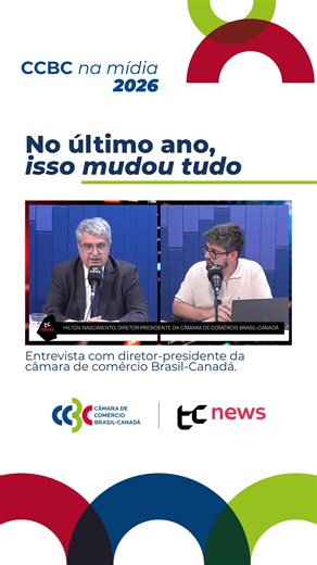 CCBC on Instagram: "A relação Brasil–Canadá não ficou apenas “mais relevante”. Ela mudou de patamar. Neste trecho, Hilton Nascimento explica por que o Canadá passou a acelerar a diversificação de parceiros e mercados. Quando a regra do jogo muda, a diferença entre intenção e resultado está na execução. #CCBC #BrasilCanada"