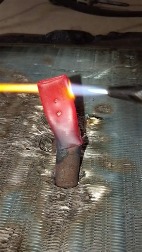 Copper Pipe to Copper Pipe Welding 🔥 | Strong & Clean Joint | HVAC Work#welding #hvac #usa