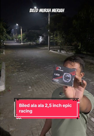 Affordable 2.5 Inch Racing LED Lights for Motorcycles