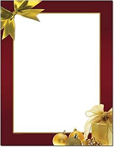 Gold Bow Letterhead Laser & Inkjet Printer Paper (100 Sheets)