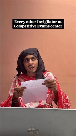 invigilator at exam centre 😅 ||Jatin Rajput|| #funnyviral #comedyshorts #relatablecontent