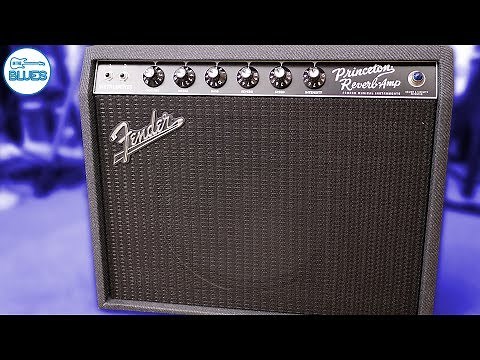 The Fender Princeton Reverb FSR Amplifier Loaded with a 12" Alnico Blue (LOUD)