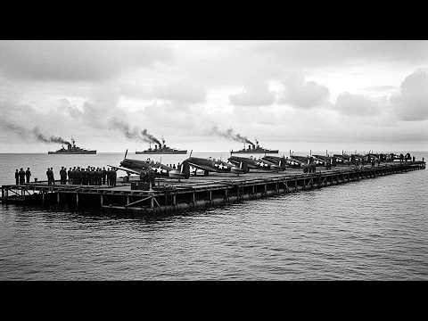 How American Engineers Built “Floating Airfields” That Shocked Japanese Garrisons