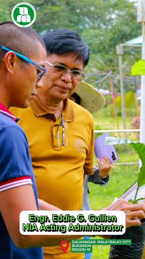 6.4K views · 32 reactions | National Irrigation Administration Administrator Engr. Eddie G. Guillen Visit in Region 10 #TuloyAngDaloyNIA #bayaNIAn #NIA #NIADyes #NIARegion10 | National Irrigation Administration- Northern Mindanao | Facebook
