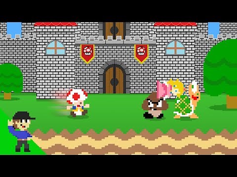 If Toad was the Main Hero of Super Mario Bros. (ft. Gumbino)