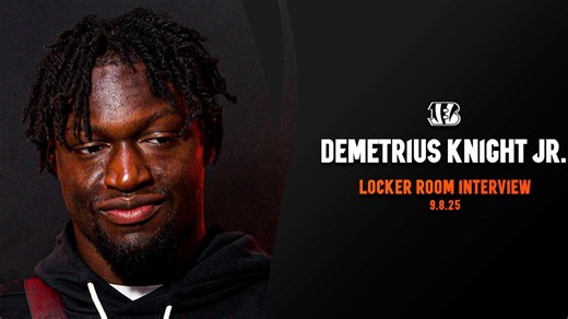 Demetrius Knight Jr. September 8 | LOCKER ROOM INTERVIEW