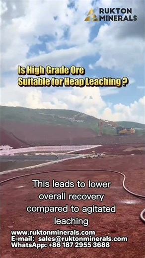 What is the process of gold leaching? Why Isn’t Heap Leaching the Best Choice for High‑Grade Ore?