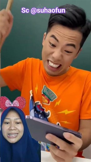 cracked phone screen prank😱⁉️ suhaofun