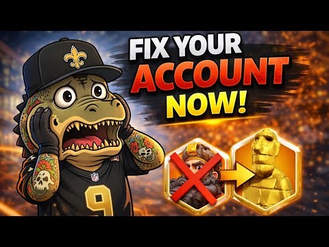 FIX your account with the commander reset