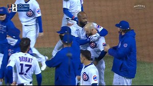 191K views · 10K reactions | Cubs win! Cubs SWEEP! Jason Heyward delivered a walk-off pinch-hit single in extras as the Cubs completed a 3-game sweep of the Mets! #CubTogether | Chicago Cubs | Facebook