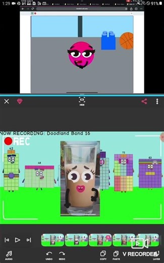 Doodland band 16 #camerarecording #milk