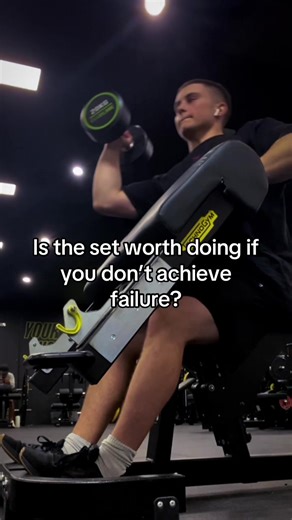 Failure and progressive overload are key to growth #fyp #gym #viral #gymbro #gymrat
