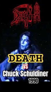 Death VS Chuck Schuldiner 1990 European Tour #deathmetal #tour #legend #metal #guitar #concert