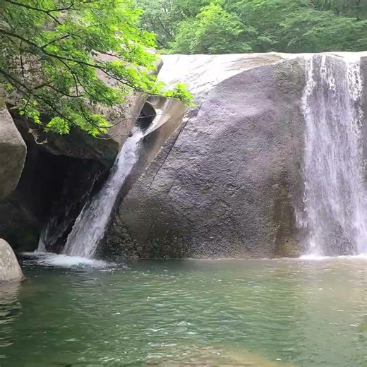 용오름폭포 백운계곡 백운동계곡 여름