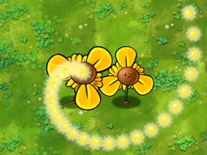 融合植物376：向日葵三叶草！