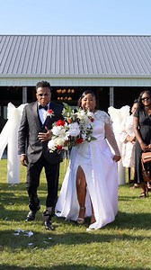 Check out this Bride’s entrance! We had a ball shooting this wedding #fypシ゚viral #fypシ #wedding #weddingdress #viral #Bride #Groom | Tristan Stuart Visuals