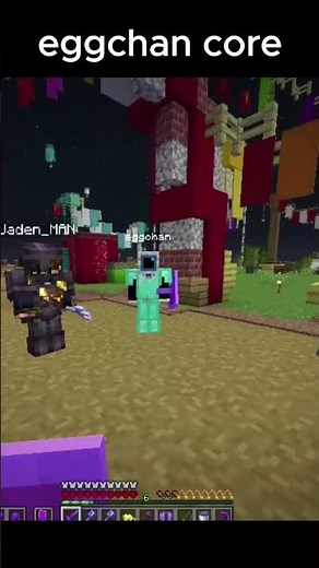 eggchan core. #minecraft #viral eggchan unstable smp