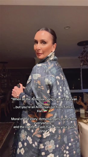 “When all the Armenian songs shout Yerevan girls 🇦🇲🎶 …but you’re an Armenian girl from Tehran, Iran 🇮🇷✨ So you casually comment… and your husband says, hold my coffee ☕️ Next thing you know—he writes a song just for Tehran girl, beautiful girl 💃❤️ Moral of the story: Armenian girls come from everywhere… and the right man will make you your own song 🎤🔥 Tehran girls, where you at? 👀👇 Yerevan girls, we still love you 😘 🎧 Turn the sound ON — this one’s worth it #ArmenianGirls #TehranGirl