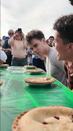 Some call it dessert. Others call it foreplay. 🥧 Pie Eating Contest Chaos in Henderson, Nevada