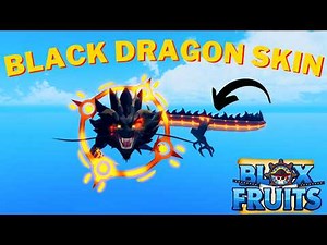 How To Get Black Dragon Skin in Blox Fruits | How To Craft Black Dragon Skin