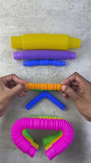 Creating ASMR and Crunchy POP-TUBE Sound DIY | Ultimate Satisfying Fidget Tubes Collection