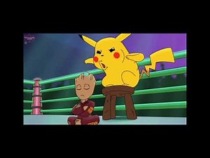 Welcome to beat beatbox battle: Groot VS Pikachu