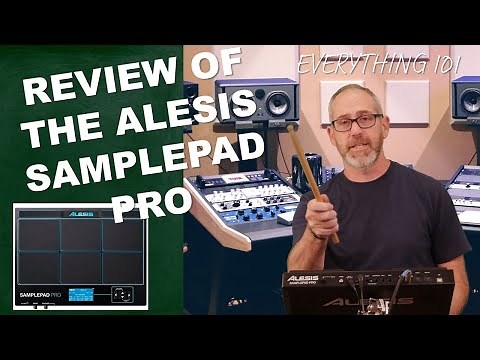 Review of the Alesis Samplepad Pro.