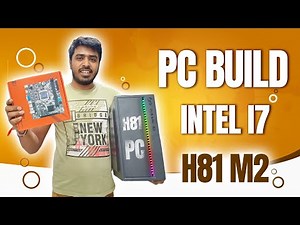H81 Motherboard PC Build Guide for Gaming, Video Editing, and AutoCAD, Intel i7, 16GB RAM, NVMe SSDs
