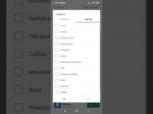 Interfaz - Sección Trans. (Transacciones) 1/# (App Registro Contable)
