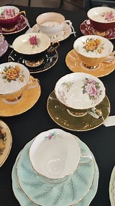 142K views · 6K reactions | At Newark Antique fair  lots of beautiful bits  #fypシ #vintage #Collectibles #teaset #CupAndSaucer #teacup | My Vintage Collection | Facebook